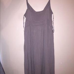grey party/formal dress